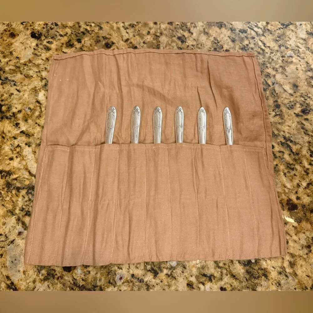 1847 Rogers Bros silver plate Fruit Knives